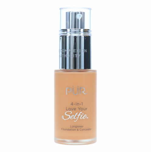 PUR 4-In-1 Love Your Selfie Longwear Foundation & Concealer Tan Pink TP4 1 oz Perspective: top