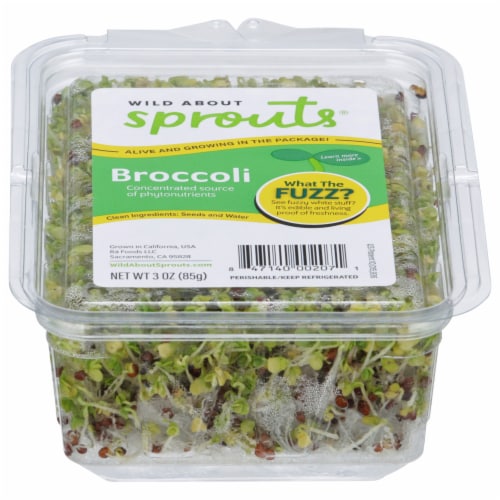 Bold Broccoli Sprouts 3 oz Perspective: top