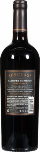 SpyGlass Cabernet Sauvignon 750 ml Perspective: top