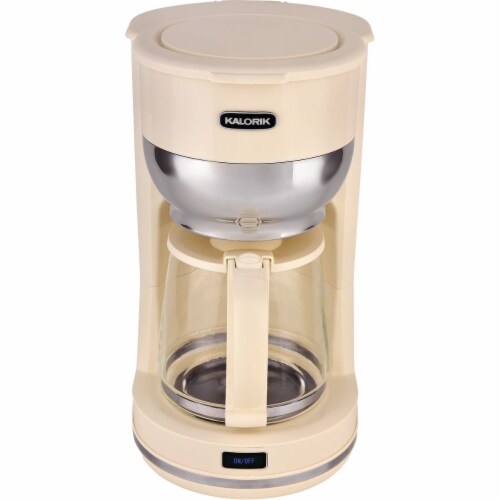 Kalorik 10 Cup Cream Retro Coffee Maker CM 46085 CR 1 Smith s Food and Drug