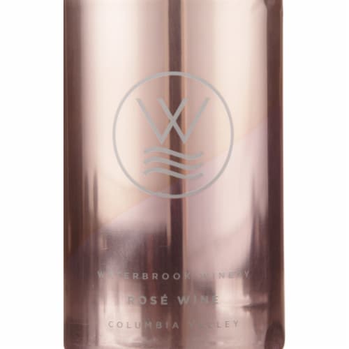 Waterbrook Wine Rose Walla Walla Blush Wine Can Perspective: top