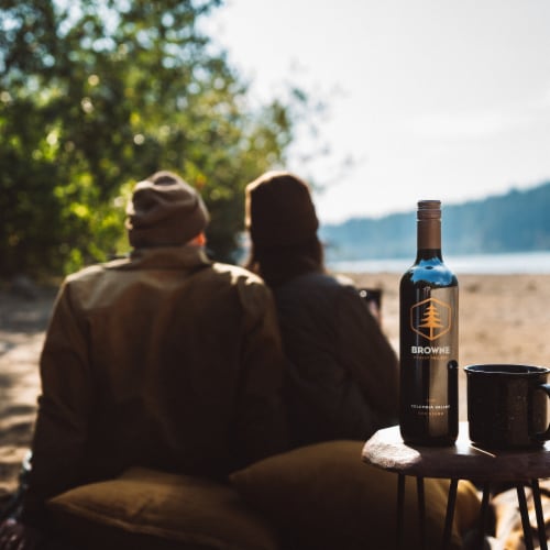 Browne Forest Project Red Blend Washington Wine Perspective: top