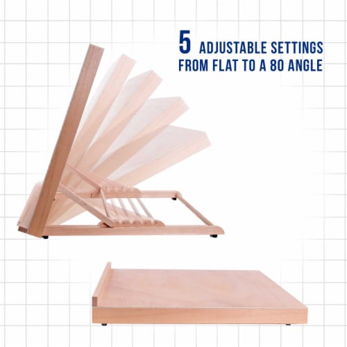 X-Large 25-5/8 Wide x 19 Tall (A2) Artist Adjustable Wood Drawing Sketching  Board, 25.6” x 19” Sketch Board - Foods Co.