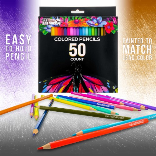 NEW 50 Pack Sargent Art Premium Coloring Colored Pencils Great For Adult &  Kids