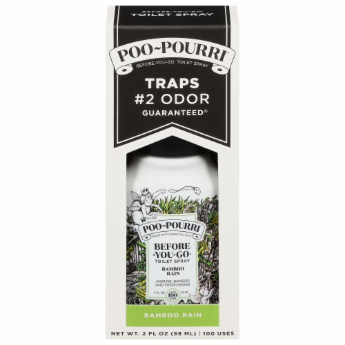 Poo-Pourri® Bamboo Rain Toilet Spray Perspective: top