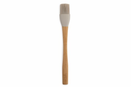 Silicone BBQ Brush Wooden Handle Pastry Brush Basting Brush Kitchen Tool  Cooking