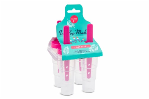 Core Home Ice Pop Mold - Pink Perspective: top