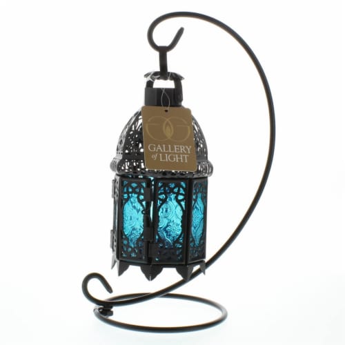 Home Locomotion 10014121 Sapphire Night Hanging Lantern Perspective: top