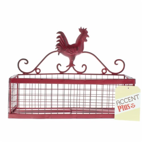 Home Locomotion  Rooster Single Wall Basket Perspective: top