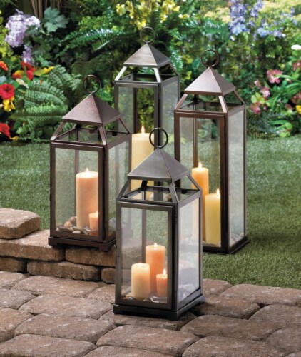 LARGE RUSTIC SILVER CONTEMPORARY LANTERN LARGE RUSTIC SILVER CONTEMPORARY LANTERN