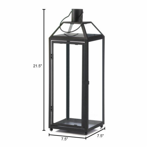 MIDTOWN LARGE BLACK LANTERN MIDTOWN LARGE BLACK LANTERN