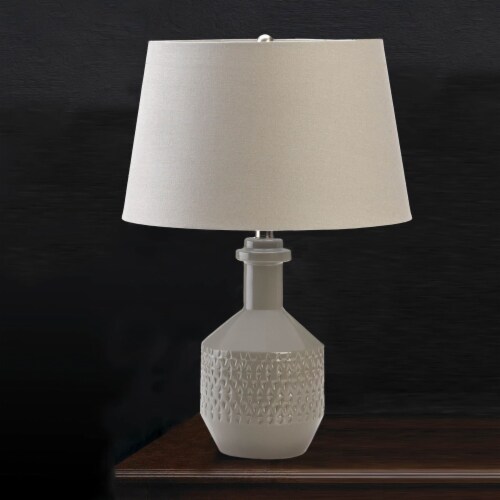 Zingz & Thingz Nikki Chu Margate Porcelain Table Lamp in Brown Perspective: top