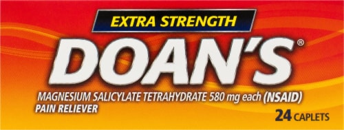 Doan's® Extra Strength Caplets 580mg Perspective: top