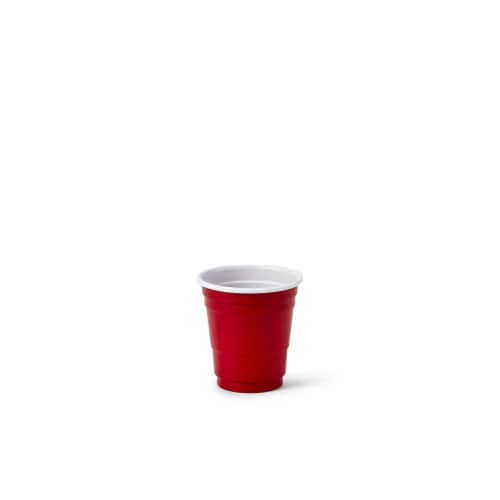 20 Pack Shot Glasses 1.5 oz Acrylic Party Cup Red Plastic Shot Glass 1 Each Smith s Food and Drug