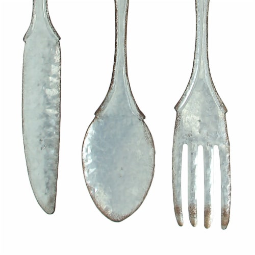 30 In Large Utensil Wall Art Decorative Knife Fork Farmhouse Kitchen Decor  Set of 2, 31 Inch - Foods Co.