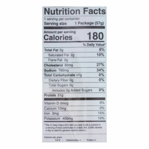 Ayoba-Yo Biltong Grass-Fed Beef Snack Perspective: top