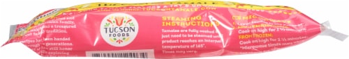 Tucson Tamale Breakfast Sausage & Cheese Tamale Perspective: top