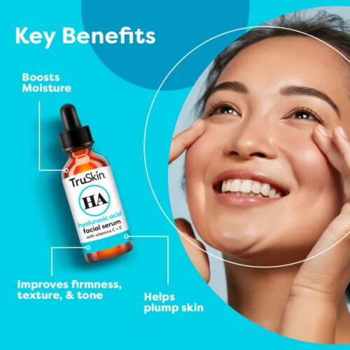 TruSkin™ Hyaluronic Acid Serum for Face Perspective: top