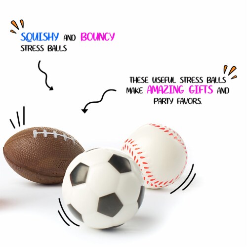 Neliblu 3 Sports Balls Set - 5  Baseball, 5  Soccer, 8  Football in Carry Bag Perspective: top