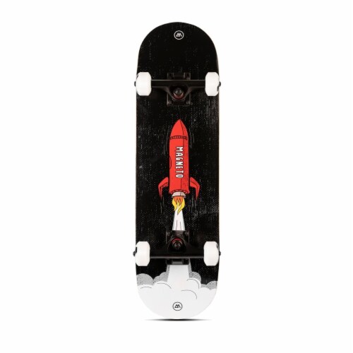 Magneto Kids Skateboard (Rocket) Perspective: top