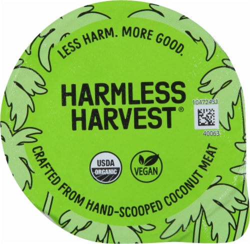 Harmless Harvest® Organic Dairy-Free Strawberry Yogurt Alternative Perspective: top