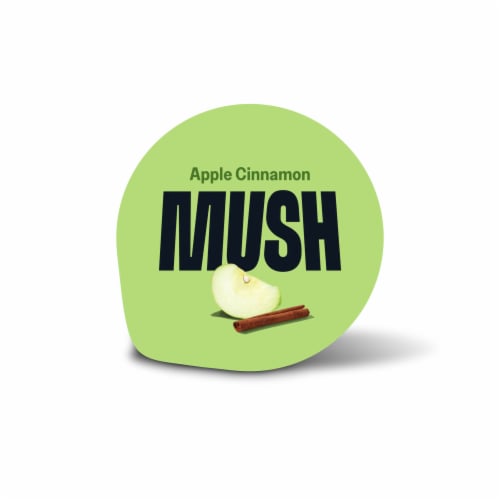 MUSH Apple Cinnamon Overnight Oats Perspective: top