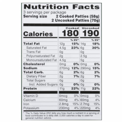 Beyond Meat® Beyond® Breakfast Sausage™ Spicy Plant-Based Patties Perspective: top