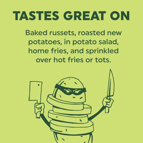 Fire & Smoke Society Potato Slayer Potato Seasoning Perspective: top