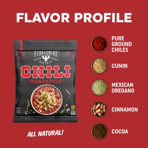 Fire & Smoke Society™ Homestyle Chili Perspective: top