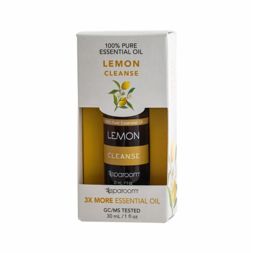 SpaRoom Lemon Essential Oil Perspective: top