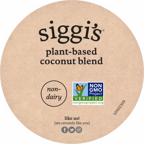Siggi's™ Plant-Based Coconut Non-Dairy Yogurt Perspective: top