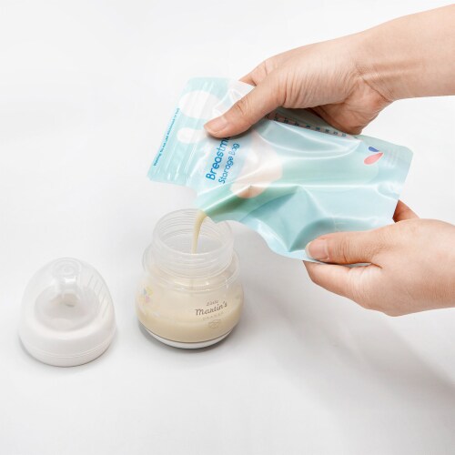 Little Martin's Breast Milk Storage Bags - 60 pcs Perspective: top