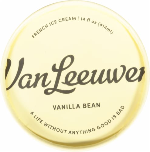 Van Leeuwan Vanilla Bean French Ice Cream Perspective: top