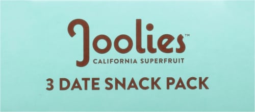 Joolies Organic Pitted Medjool Date Snack Pack Perspective: top