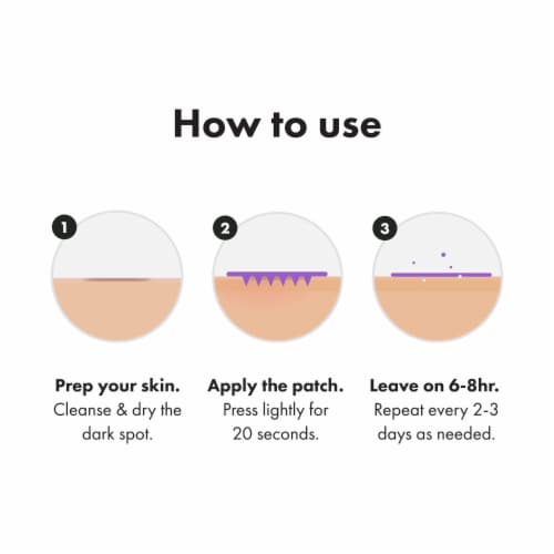 Hero Cosmetics Mighty Patch Micropoint For Dark Spots Patches Perspective: top