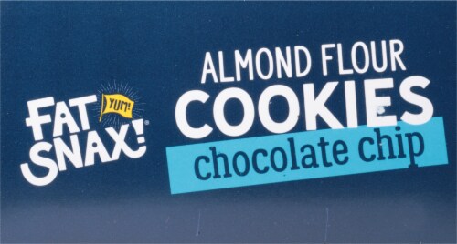Fat Snax!® Mini Chocolate Chip Cookies Perspective: top