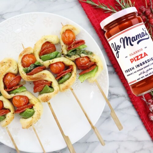 Yo Mama's® Classic Pizza Sauce Perspective: top