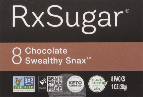 RxSugar® Chocolate Swealthy Snax Perspective: top