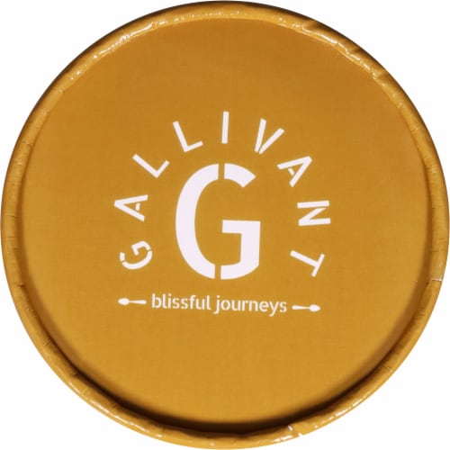 Gallivant® Madagascar Vanilla Mawa Ice Cream 16 oz Perspective: top