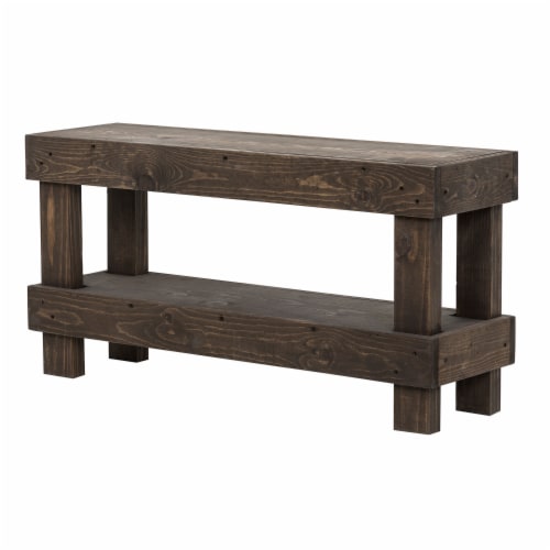Rustic hall bench discount