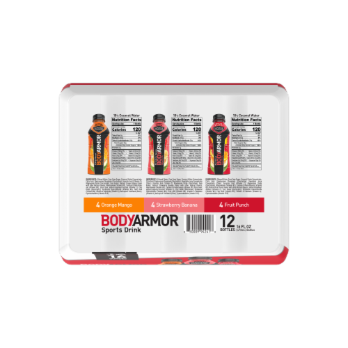 Body Armor Sports Drink Variety Pack Perspective: top