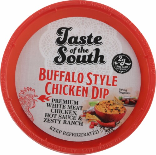 Taste of the Soth Buffalo Style Chicken Dip Perspective: top