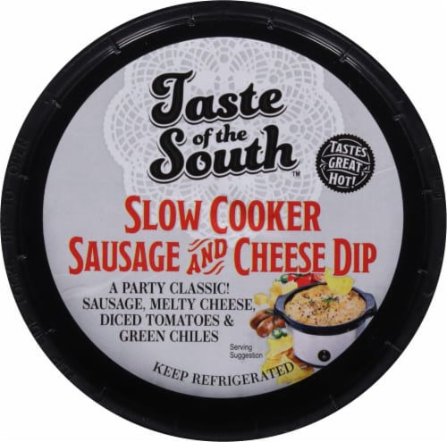 Taste Of The South® Slow Cooker Sausge And Cheese Dip Perspective: top