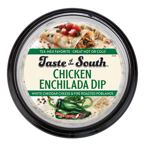 Taste of the South® Chicken Enchilada Dip Perspective: top