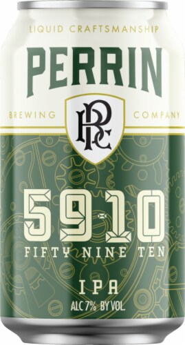 Perrin Brewing 59-10 IPA Perspective: top