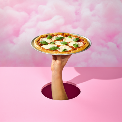 Sweet Loren's® Thin Pizza Crust Perspective: top