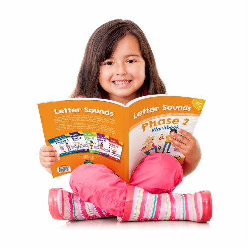 Junior Learning Letter Sounds Phase 2 Workbook (JRLBB119) Perspective: top