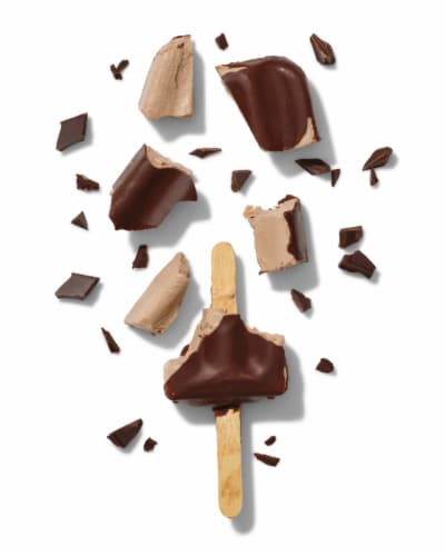 Keto Pint Chocolate Ice Cream Bars Perspective: top