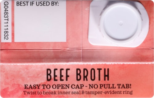 Kettle & Fire Beef Cooking Broth Made with Grass-Fed Beef Bones Perspective: top