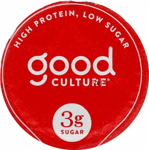 Good Culture® Simply Strawberry Cottage Cheese Perspective: top